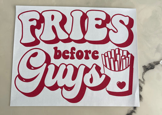 121| Fries before Guys [Red]