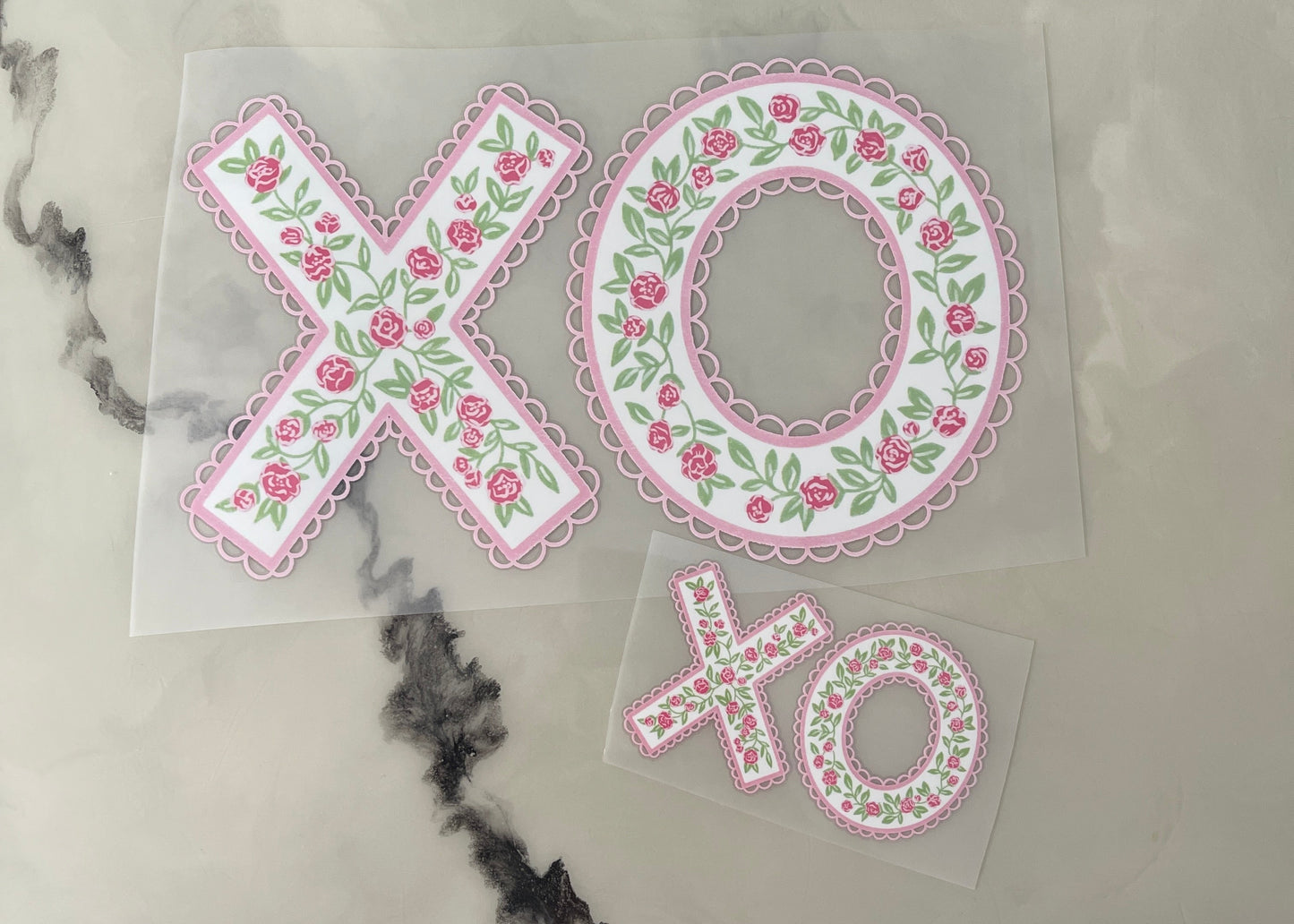 129| XO Floral [pocket and lrg]