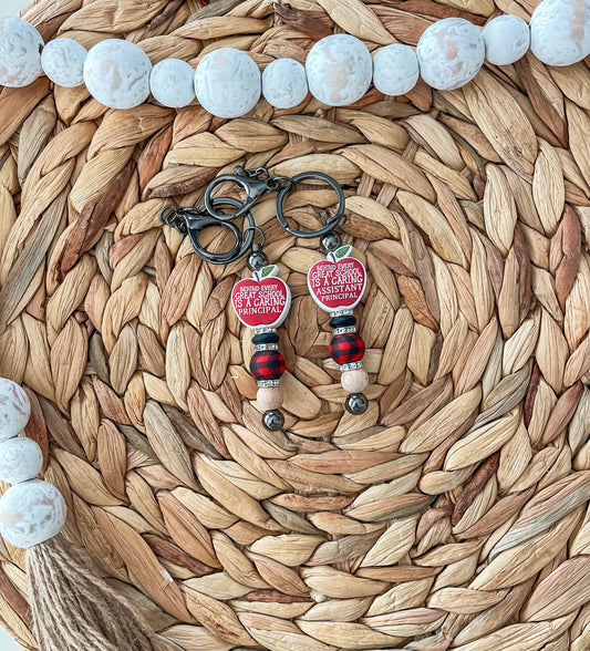 Behind every great School…| Keychain