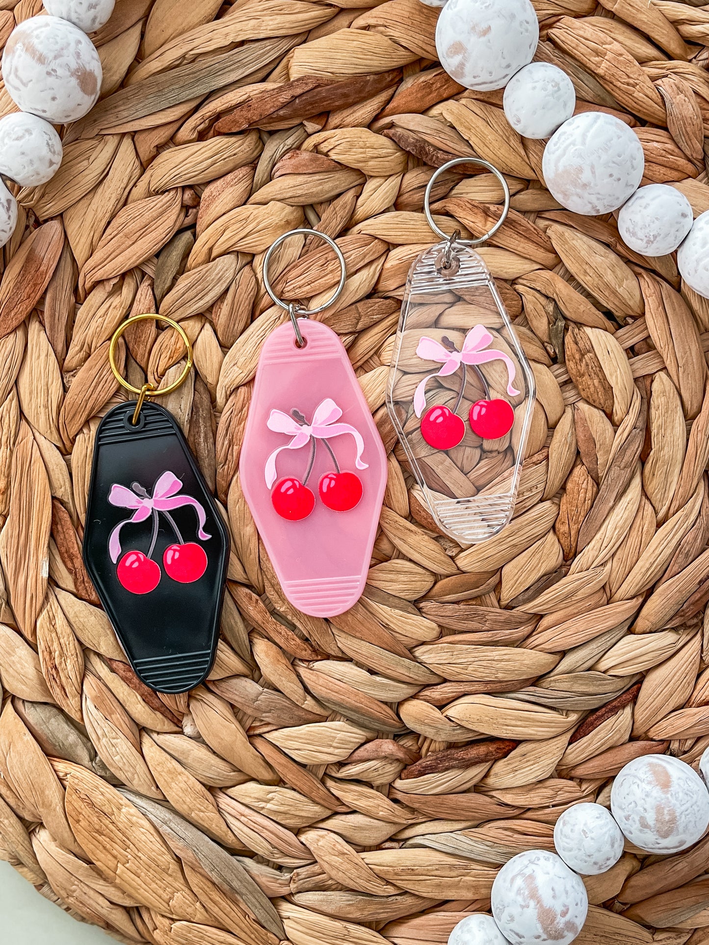 Coquette Cherries |Motel Keychain