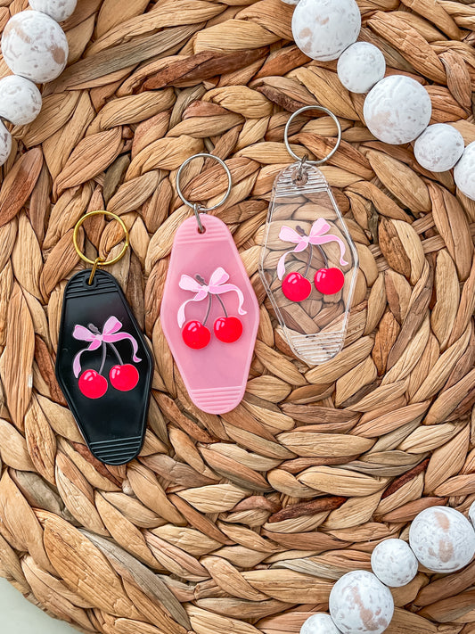 Coquette Cherries |Motel Keychain