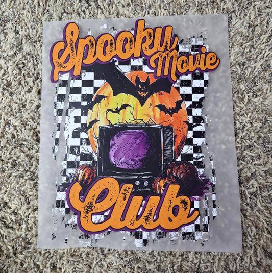 Spooky Movie Club| Adult Tee